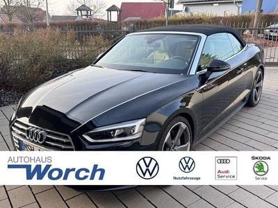 Gebraucht Audi A5 Cabriolet S-Line 252 PS (185 kW) 2018 Mythosschwarz metallic Cabrio
