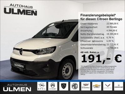 Second-hand Citroën Berlingo 131 CP (96 kW) 2025 Alb Monovolum