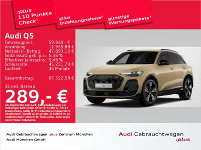 Gebraucht Audi Q5 Comfort 204 PS (150 kW) 2025 Sakhirgold metallic SUV