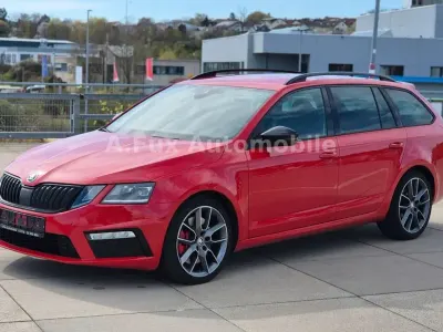 Gebraucht Skoda Octavia vRS 230 PS (169 kW) 2017 Cervena corrida/corrida rot Kombi