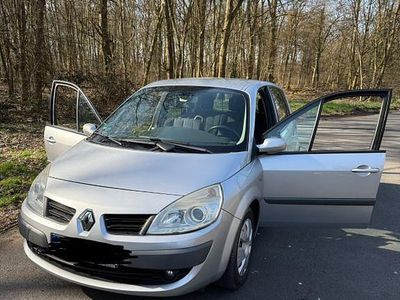 Gebraucht Renault Scénic II Avantage 131 PS (96 kW) 2006 Silber Van / Kleinbus