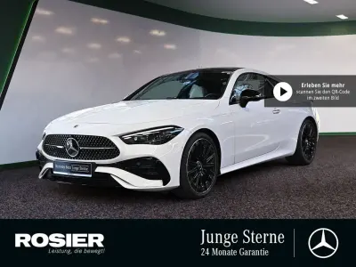 Gebraucht Mercedes CLE220 AMG line 197 PS (144 kW) 2024 Opalithweiß Coupé
