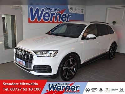 Gebraucht Audi Q7 S-Line 381 PS (280 kW) 2021 Gletscherweiß metallic SUV