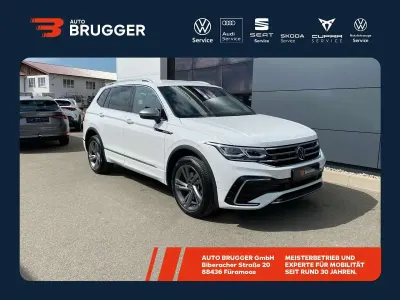 Gebraucht VW Tiguan Allspace R-line 200 PS (147 kW) 2023 Pure white SUV