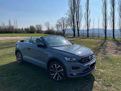 Gebraucht VW T-Roc Cabriolet R-line 150 PS (110 kW) 2021 Grau Cabrio