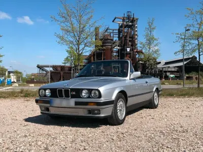 Gebraucht BMW 318 Cabriolet Shadowline 113 PS (83 kW) 1994 Silber Cabrio