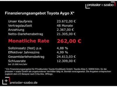 Neu Toyota Aygo X 116 PS (85 kW) 2026 Schwarz SUV