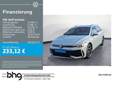 Gebraucht VW Golf VIII R-line 150 PS (110 kW) 2025 Blau Kombi