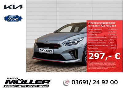 gebraucht Kia ProCeed 1.6T DCT GT AHK Glasdach Navi Alcantara LED JBl-Sound