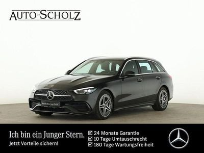 Grau Gebraucht 2025 Mercedes C300 AMG Limousine | 44.154 € (Superpreis)