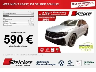 Brugt VW Touareg Style 340 HK (250 kW) 2025 Sølv SUV