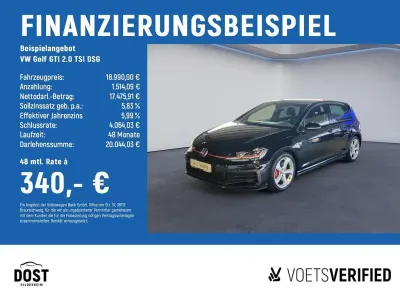Gebraucht VW Golf VII GTI 245 PS (180 kW) 2019 Schwarz Limousine