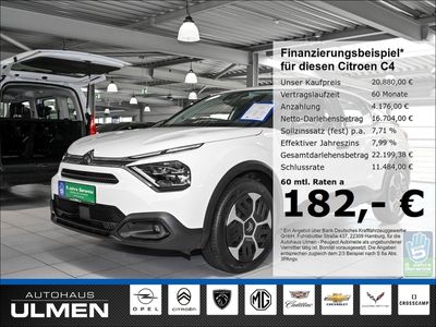 gebraucht Citroën C4 Feel 1.2 EU6d PureTech 130 S&S EAT8-Automatik Klimaautomatik Sitzheizung