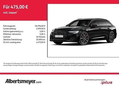 Usata Audi A6 S-Line 367 CV (269 kW) 2025 Nero Station wagon