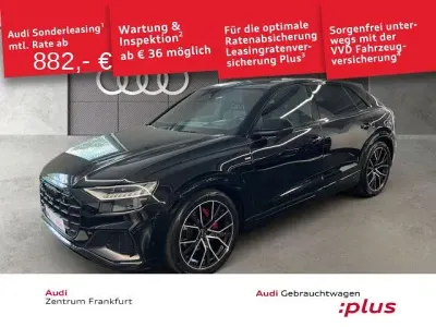 Gebraucht Audi Q8 S-Line 286 PS (210 kW) 2023 Mythosschwarz metallic/mythoss SUV