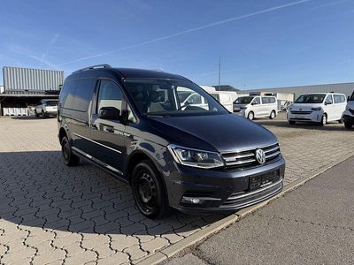 Usata VW Caddy Maxi Highline 150 CV (110 kW) 2017 Blu Monovolume