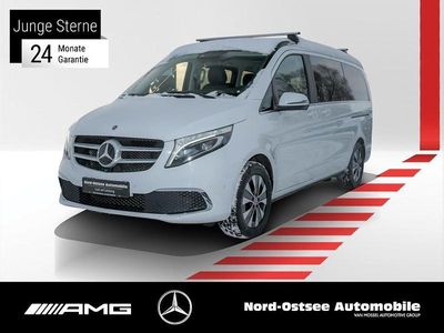 Bergkristallweiß metallic Gebraucht 2021 Mercedes V250 Avantgarde Edition Van / Kleinbus | 54.900 € (Fairer Preis)