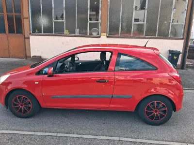 Gebraucht Opel Corsa S 60 PS (44 kW) 2007 Rot Kleinwagen