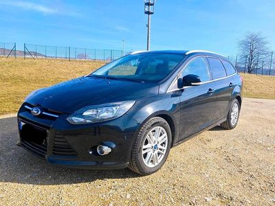 Gebraucht Ford Focus Titanium 150 PS (110 kW) 2014 Schwarz Kombi