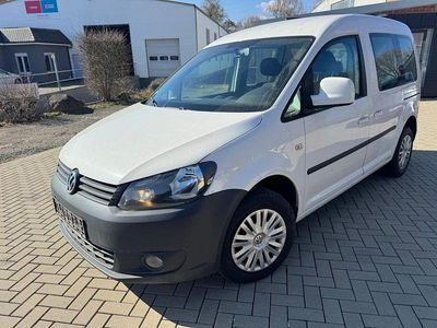 Gebraucht VW Caddy Team 102 PS (75 kW) 2015 Weiß Van / Kleinbus