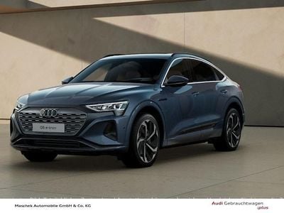 Gebraucht Audi Q8 Sportback e-tron Advanced Plus 300 kW (408 PS) 2024 Plasmablau metallic SUV