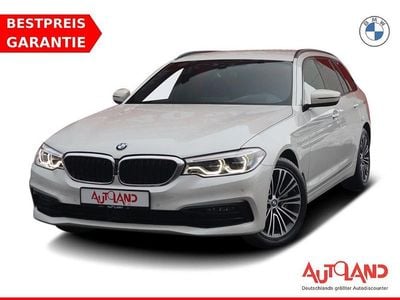 Gebraucht BMW 530 Sport Line 252 PS (185 kW) 2020 Mineralweiß metallic Kombi