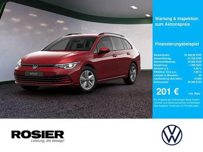 Brugt VW Golf VIII Life 150 HK (110 kW) 2024 Rød Stationcar