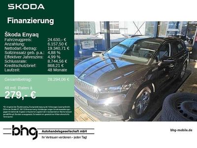 Gebraucht Skoda Enyaq iV 108 kW (148 PS) 2023 Schwarz SUV