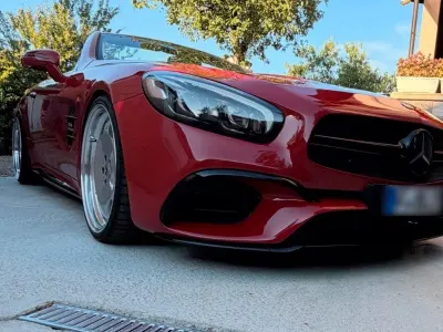 Gebraucht Mercedes SL500 AMG 435 PS (319 kW) 2013 Rot Cabrio