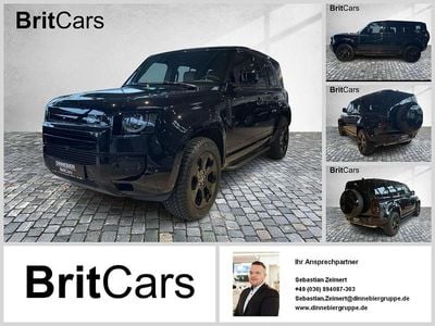 Santorini black Gebraucht 2025 Land Rover Defender SE Dynamic SUV | 92.449 € (Teuer)