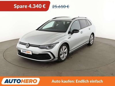 Gebraucht VW Golf VIII R-line 150 PS (110 kW) 2021 Reflexsilber Kombi