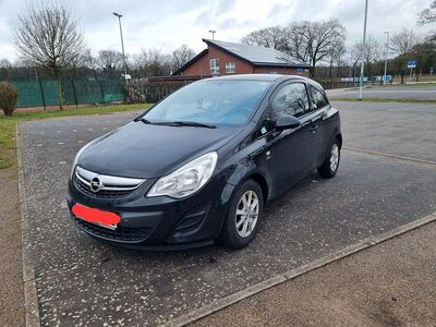 Gebraucht Opel Corsa Selection 87 PS (63 kW) 2013 Schwarz Kleinwagen