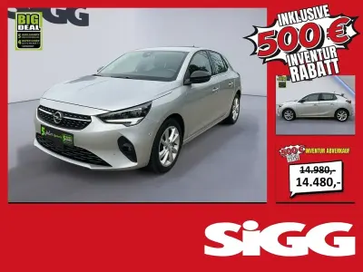 Gebraucht Opel Corsa Elegance 101 PS (74 kW) 2023 Aluminium silber Kleinwagen
