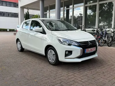Gebraucht Mitsubishi Space Star Basis 71 PS (52 kW) 2021 Islandweiss (s) Kleinwagen