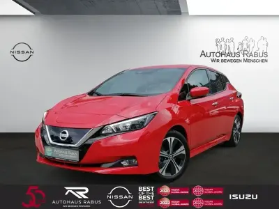 Gebraucht Nissan Leaf 360º 80 kW (109 PS) 2021 Rot Kleinwagen
