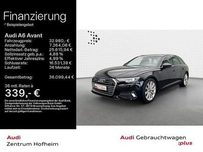 Mythosschwarz metallic Gebraucht 2021 Audi A6 Ambiente Kombi | 32.980 € (Guter Preis)