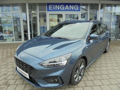 Gebraucht Ford Focus ST-Line 125 PS (91 kW) 2022 Blau Kombi