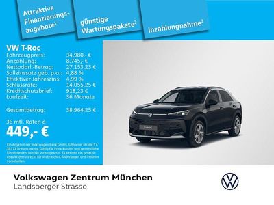 Neu VW T-Roc R 150 PS (110 kW) 2026 Schwarz SUV