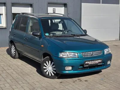 Second-hand Mazda Demio Exclusive 72 CP (52 kW) 2000 Verde Hatchback
