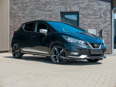 Gebraucht Nissan Micra Acenta 90 PS (66 kW) 2017 Schwarz Kleinwagen