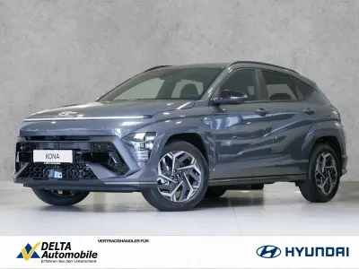 Gebraucht Hyundai Kona N Line 129 PS (94 kW) 2025 Ecotronic gray / mic SUV