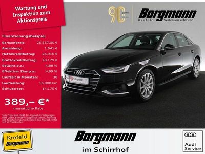 Gebraucht Audi A4 Advanced 204 PS (150 kW) 2022 Mythosschwarz metallic (metallic) Limousine
