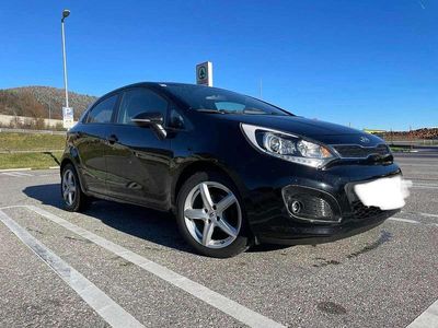 Gebraucht Kia Rio 2014 Schwarz Kleinwagen