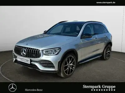 Brugt Mercedes GLC43 AMG AMG 390 HK (286 kW) 2021 Sølv SUV