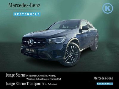 Gebraucht Mercedes GLC300e Exclusive 320 PS (235 kW) 2021 Cavansitblau Coupé