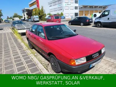 Gebraucht Audi 80 75 PS (55 kW) 1987 Rot Limousine