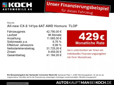 Gebraucht Mazda CX-5 Homura-Line 141 PS (103 kW) 2026 SUV