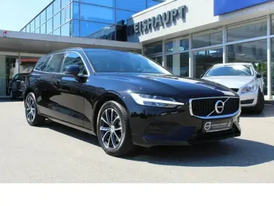 Brugt Volvo V60 Momentum 197 HK (144 kW) 2022 Sort Stationcar