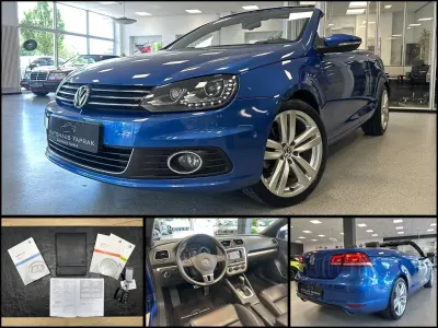 Gebraucht VW Eos Cup 140 PS (102 kW) 2015 Blau Cabrio