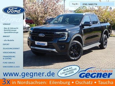Second-hand Ford Ranger Wildtrack 205 CP (150 kW) 2023 Negru Pickup